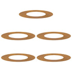 suitable for flat tree rings 5 pcs Brown Ø40 / 70 cm