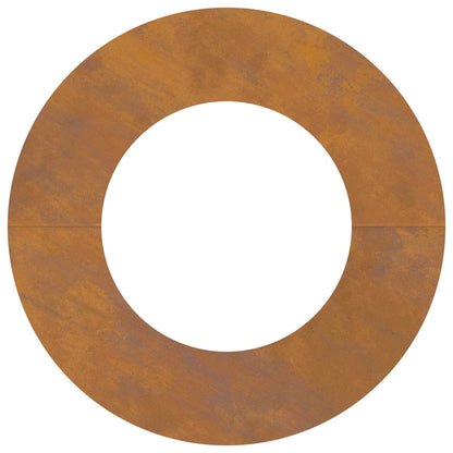 geschikt voor platte boomringen 5 pcs Bruin Ø40 / 70 cm