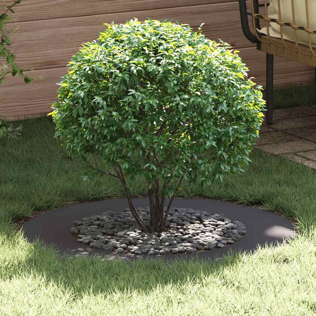 geschikt voor platte boomringen 5 pcs Zwart Ø50 / 80 cm Staal