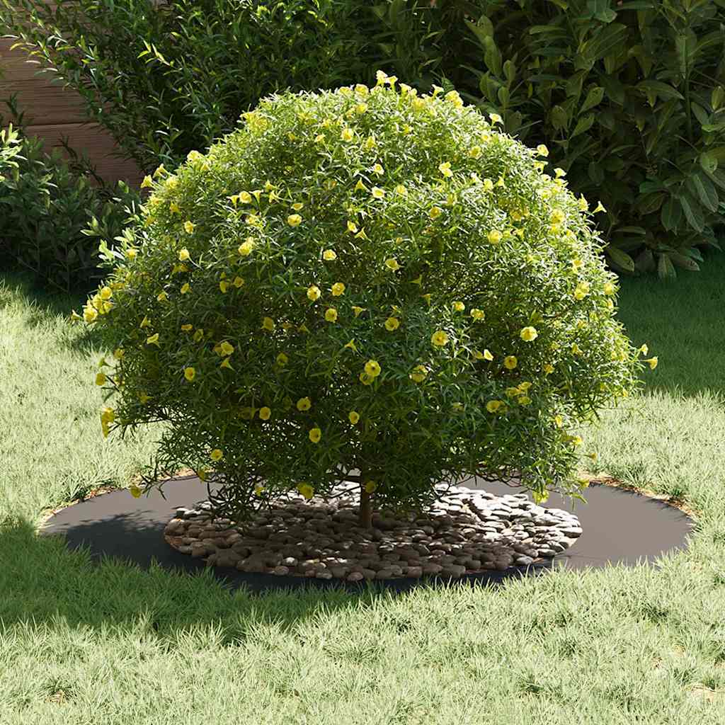 geschikt voor platte boomringen 5 pcs Zwart Ø50 / 80 cm Staal