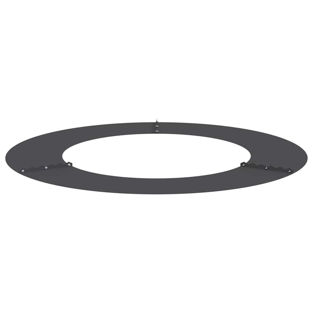 geschikt voor platte boomringen 5 pcs Zwart Ø50 / 80 cm Staal