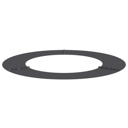 geschikt voor platte boomringen 5 pcs Zwart Ø50 / 80 cm Staal