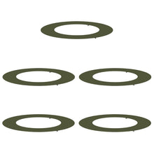geschikt voor platte boomringen 5 pcs Olijfgroen Ø50 / 80 cm