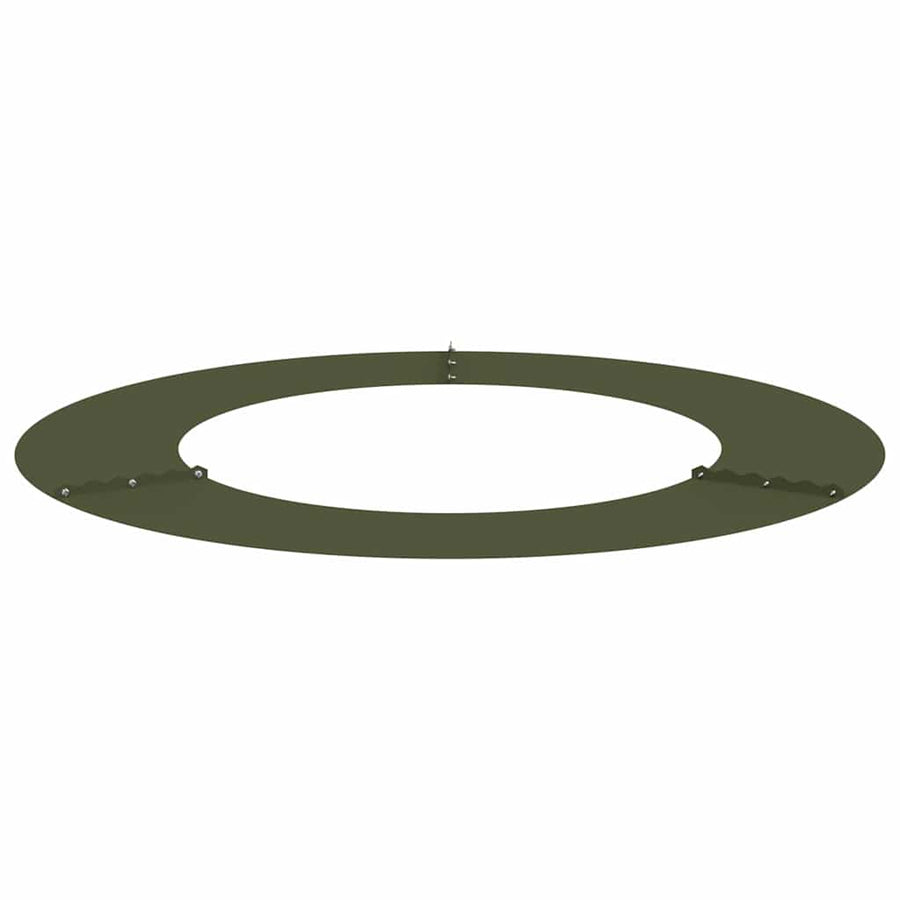 geschikt voor platte boomringen 5 pcs Olijfgroen Ø50 / 80 cm