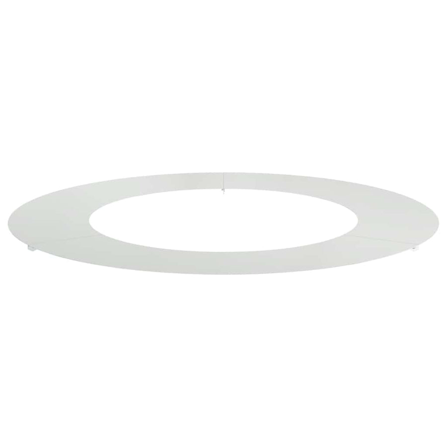 geschikt voor platte boomring Zilver Ø50 / 80 cm