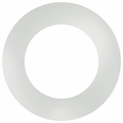geschikt voor platte boomring Zilver Ø50 / 80 cm