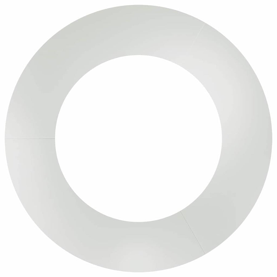 geschikt voor platte boomring Zilver Ø50 / 80 cm
