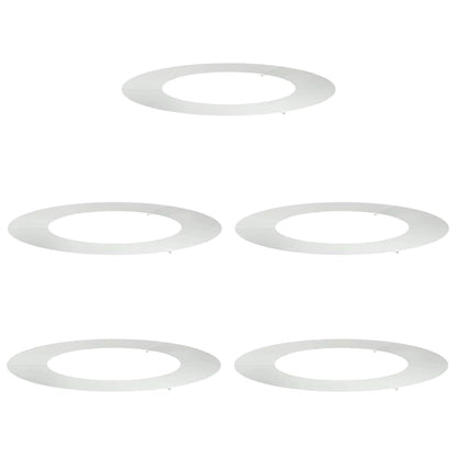 geschikt voor platte boomringen 5 pcs Zilver Ø50 / 80 cm