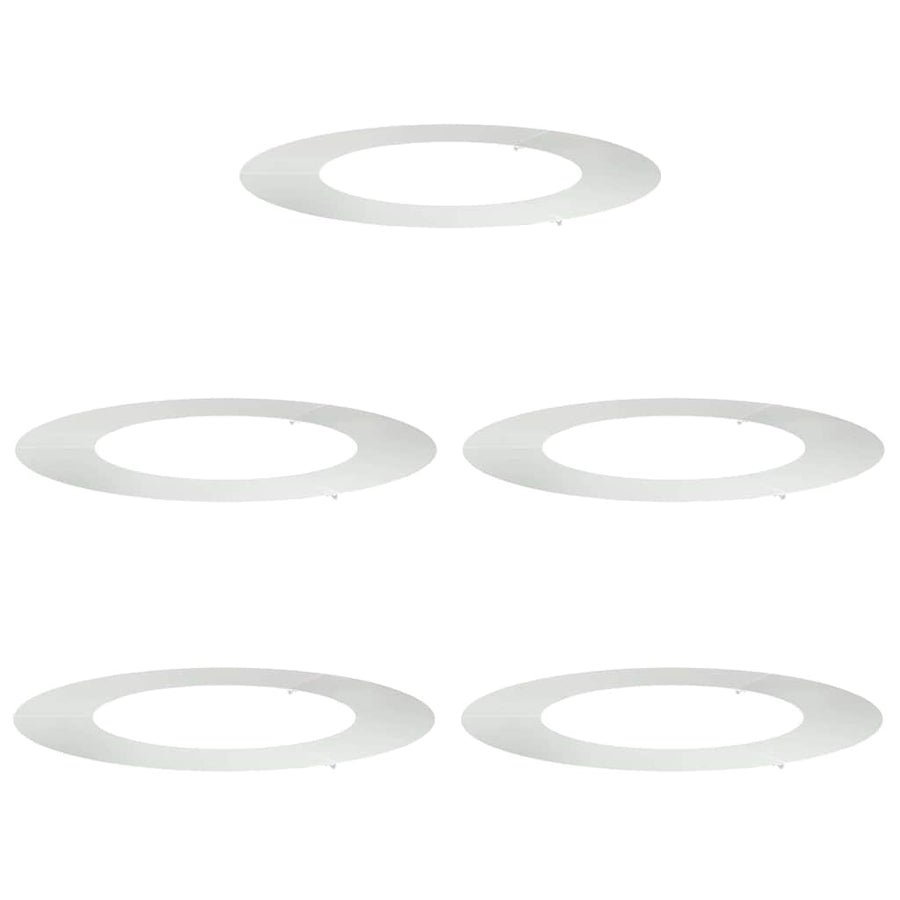 geschikt voor platte boomringen 5 pcs Zilver Ø50 / 80 cm