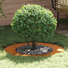 suitable for flat tree ring Brown Ø50 / 80 cm Corten steel