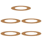 Boomringen cortenstaal bruin 5 stuks Ø50/80 cm