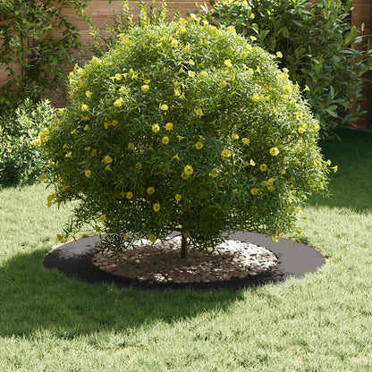 geschikt voor platte boomringen 5 pcs Zwart Ø60 / 90 cm Staal
