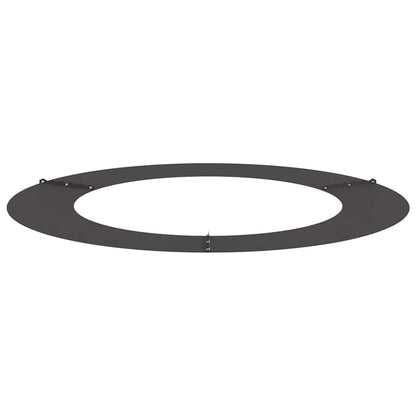 geschikt voor platte boomringen 5 pcs Zwart Ø60 / 90 cm Staal