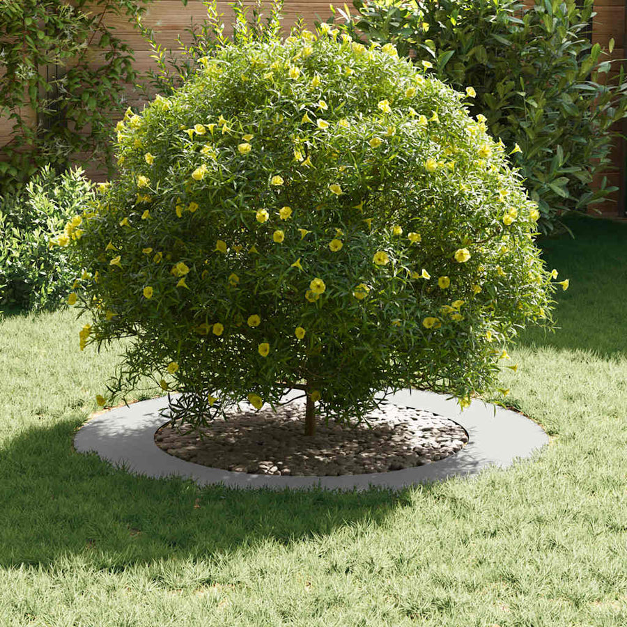 geschikt voor platte boomringen 5 pcs Wit Ø60 / 90 cm Staal