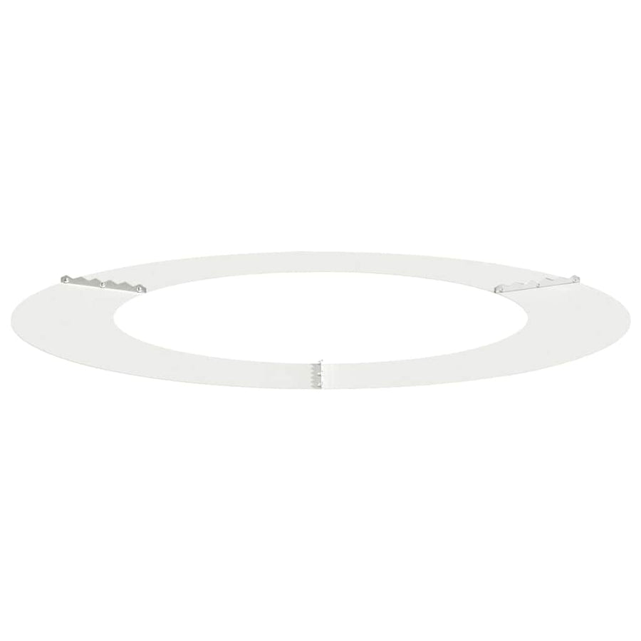 geschikt voor platte boomringen 5 pcs Wit Ø60 / 90 cm Staal