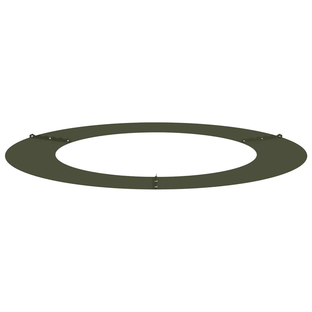geschikt voor platte boomringen 5 pcs Olijfgroen Ø60 / 90 cm