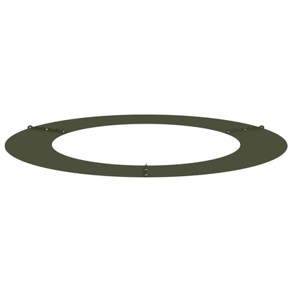 geschikt voor platte boomringen 5 pcs Olijfgroen Ø60 / 90 cm