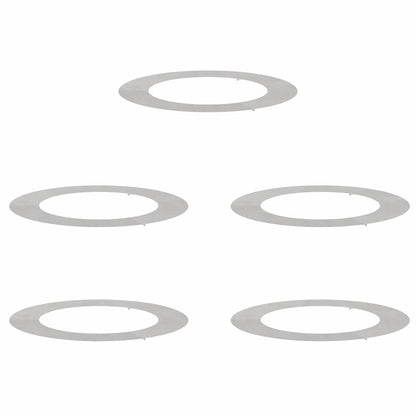 geschikt voor platte boomringen 5 pcs Zilver Ø60 / 90 cm