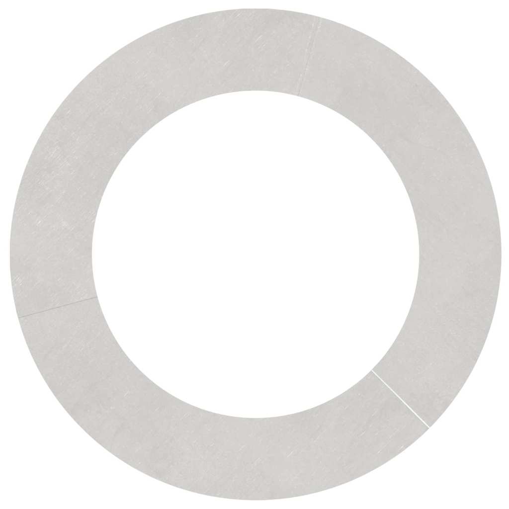 geschikt voor platte boomringen 5 pcs Zilver Ø60 / 90 cm