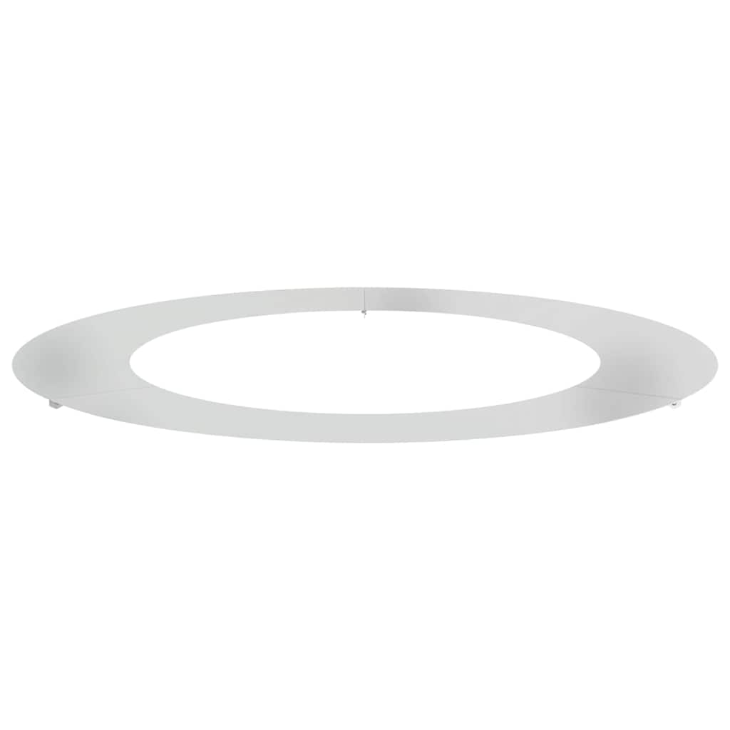 geschikt voor platte boomring Zilver Ø60 / 90 cm