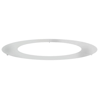 geschikt voor platte boomring Zilver Ø60 / 90 cm
