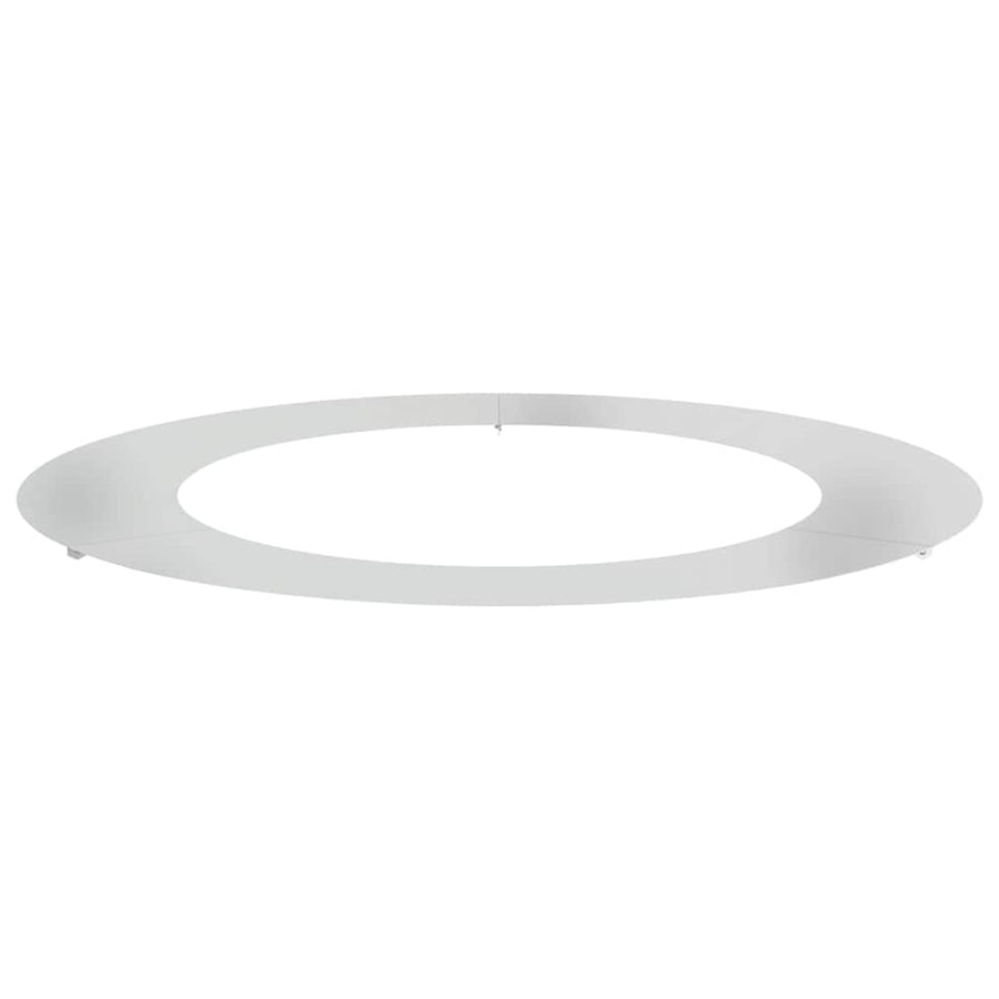 geschikt voor platte boomring Zilver Ø60 / 90 cm