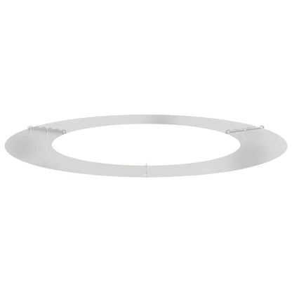 geschikt voor platte boomring Zilver Ø60 / 90 cm