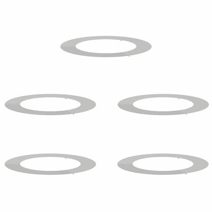 geschikt voor platte boomringen 5 pcs Zilver Ø60 / 90 cm