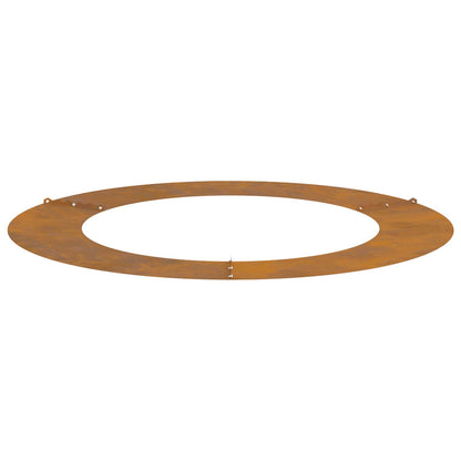 geschikt voor platte boomringen 5 pcs Bruin Ø60 / 90 cm