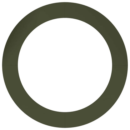 geschikt voor platte boomring Olijfgroen Ø90 / 120 cm Staal