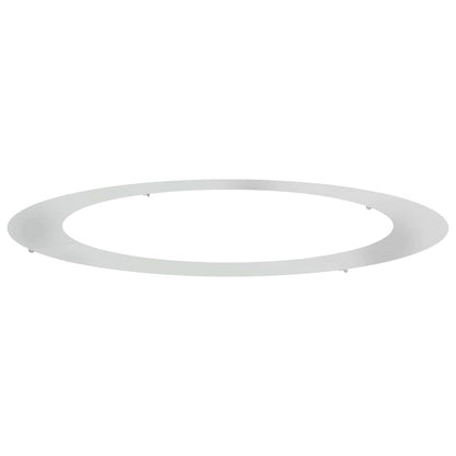 geschikt voor platte boomring Zilver Ø90 / 120 cm