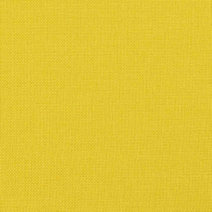 Hoge Rug Bank 101cm Lichtgeel Stof