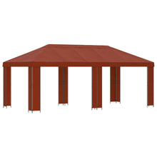 Tuinprieel 6 x 3 m Terracotta Polyester en staal 190