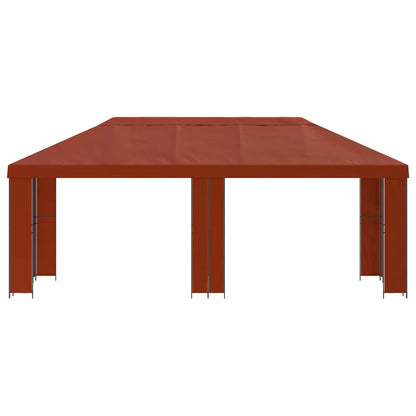 Tuinprieel 6 x 3 m Terracotta Polyester en staal 190