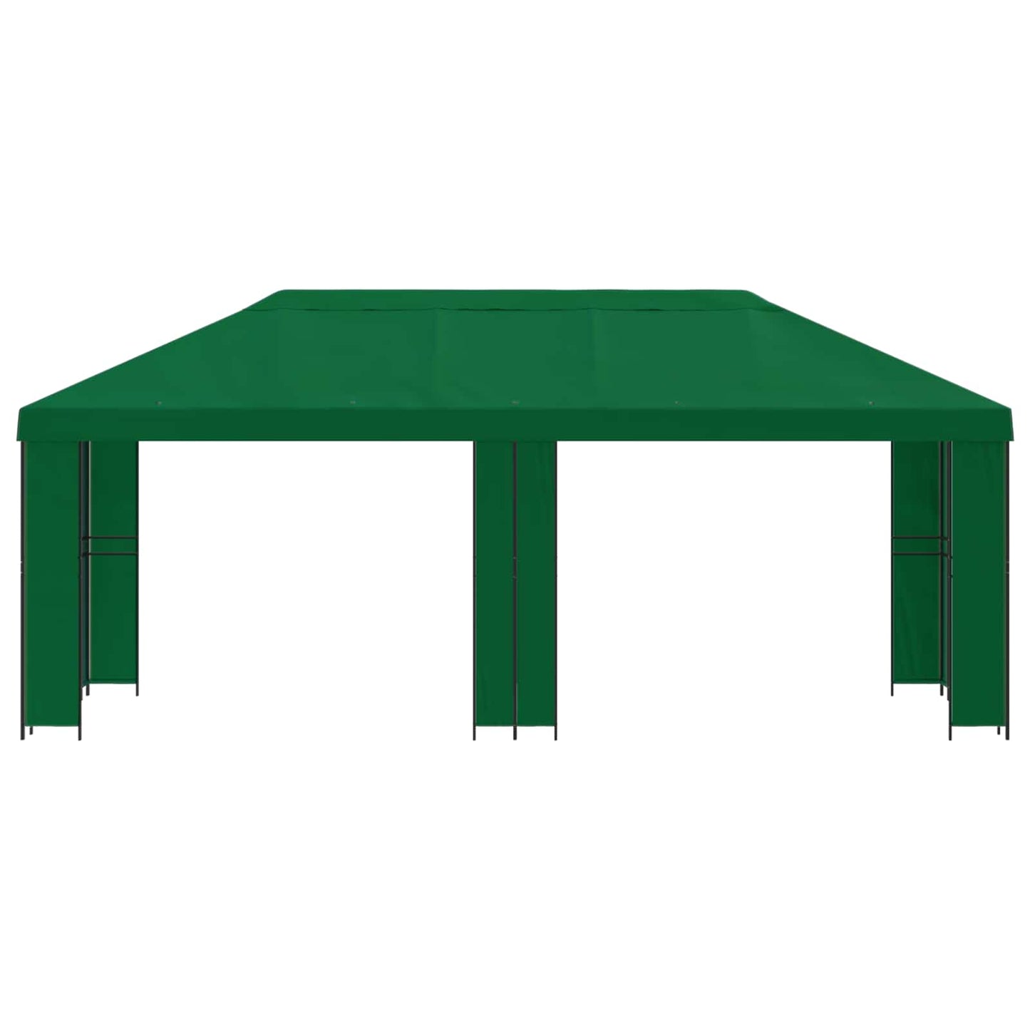 Tuinprieel 6 x 3 m Groen Polyester en staal 190