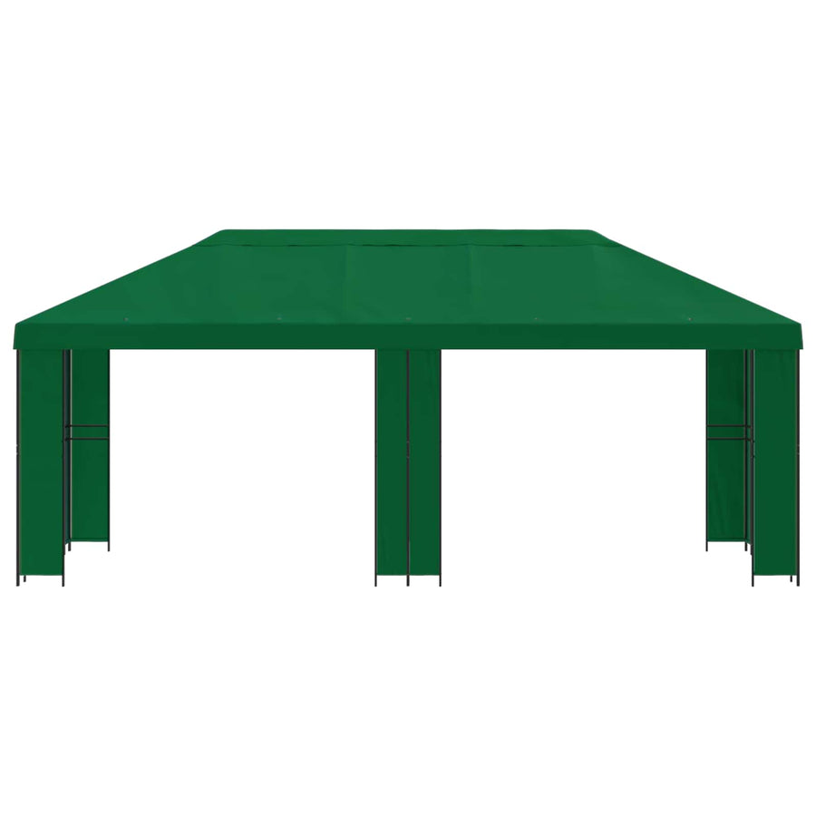 Tuinprieel 6 x 3 m Groen Polyester en staal 190