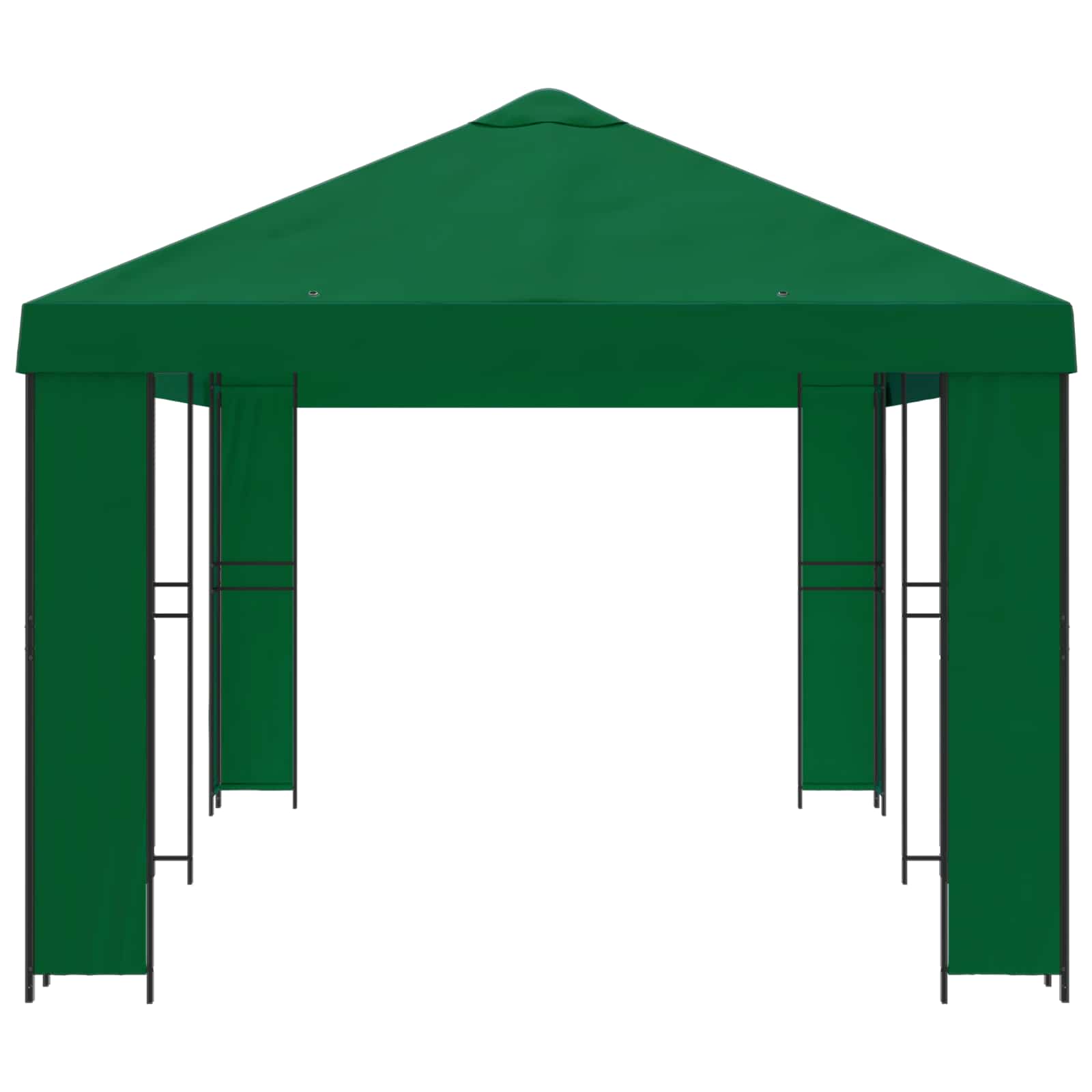 Tuinprieel 6 x 3 m Groen Polyester en staal 190