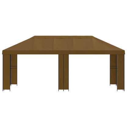 Tuinprieel 6 x 3 m Taupe Polyester en staal 190