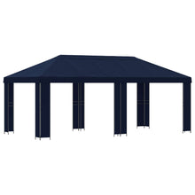 Tuinprieel 6 x 3 m Blauw Polyester en staal 190