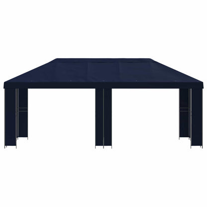Tuinprieel 6 x 3 m Blauw Polyester en staal 190