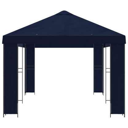 Tuinprieel 6 x 3 m Blauw Polyester en staal 190