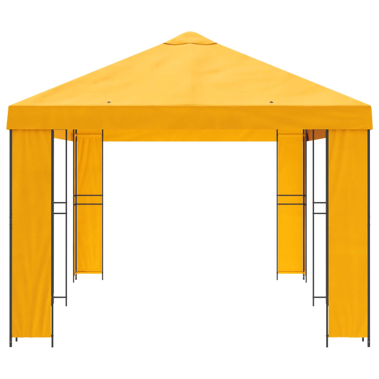 Tuinprieel 6 x 3 m Geel Polyester en staal 190