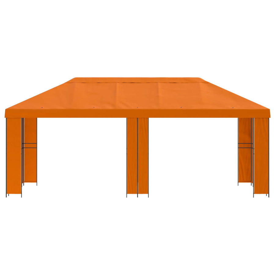 Tuinprieel 6 x 3 m Oranje Polyester en staal 190