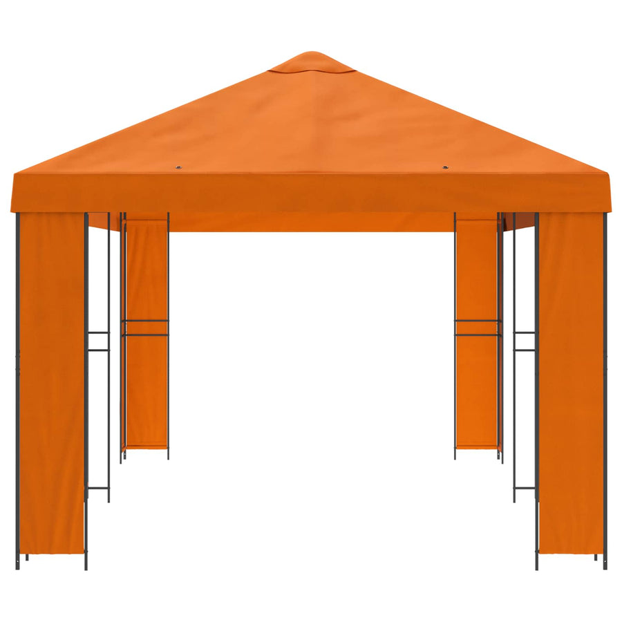 Tuinprieel 6 x 3 m Oranje Polyester en staal 190