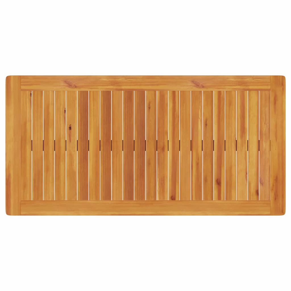 Tuin Eetset 3 Pcs Bruin Massief Acaciahout