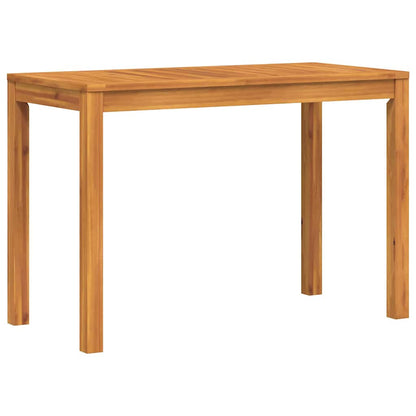 Tuin Eetset 3 pcs Bruin Massief acaciahout