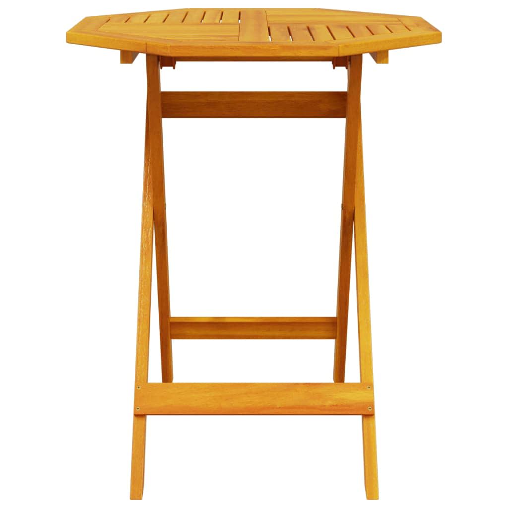 Vouw Bistro Set 3 pcs Bruin Massief Acaciahout