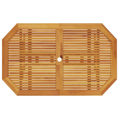 Tuin Eetset 5 Pcs Bruin Massief Acaciahout 4x stoel + tafel