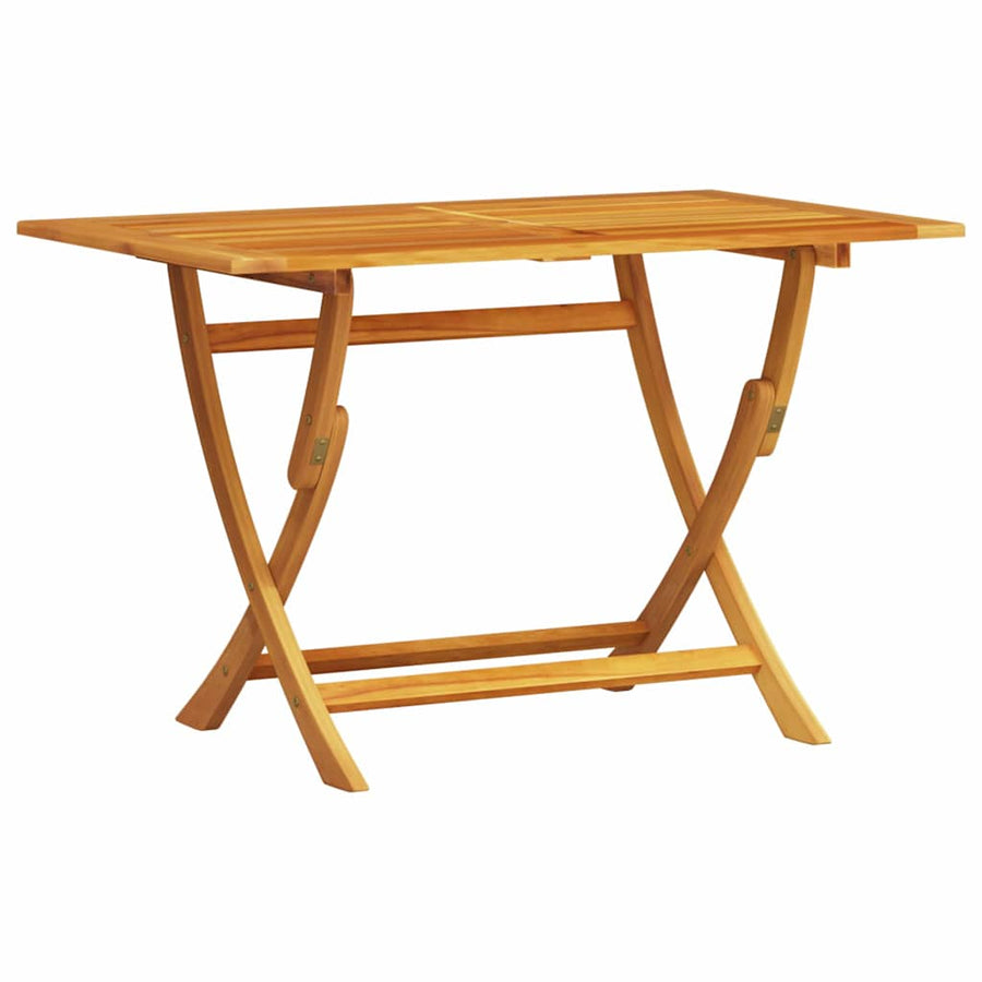 Tuin Eetset 5 Pcs Bruin Massief Acaciahout 4x stoel zonder armleuningen + tafel