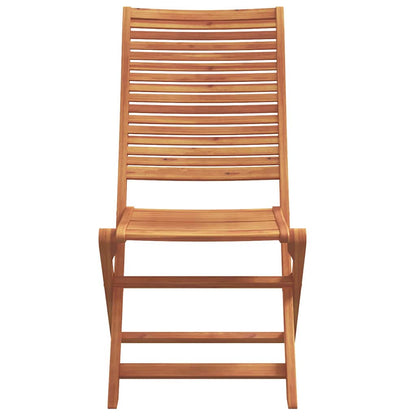Tuin Eetset Met Kussen 5 Pcs Bruin Massief Acaciahout